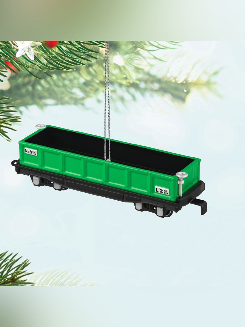 Hallmark LIONEL 812 Gondola Train Car Die Cast Keepsake Ornament - New in Box